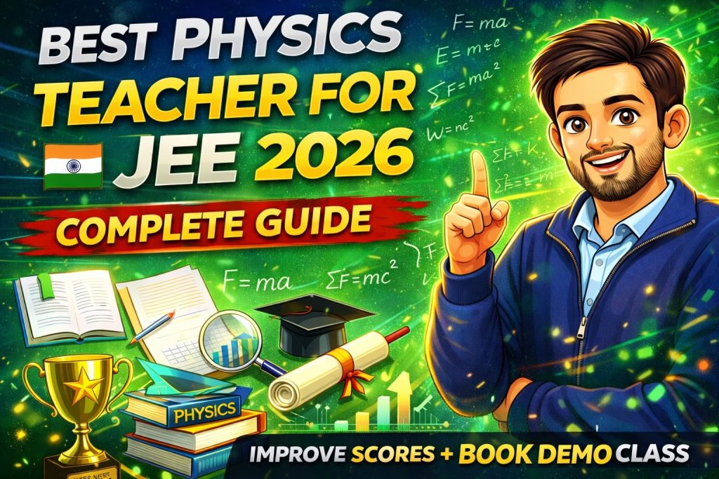 Best Physics Teacher for JEE 2026 Top शिक्षक + Strategy to Score High