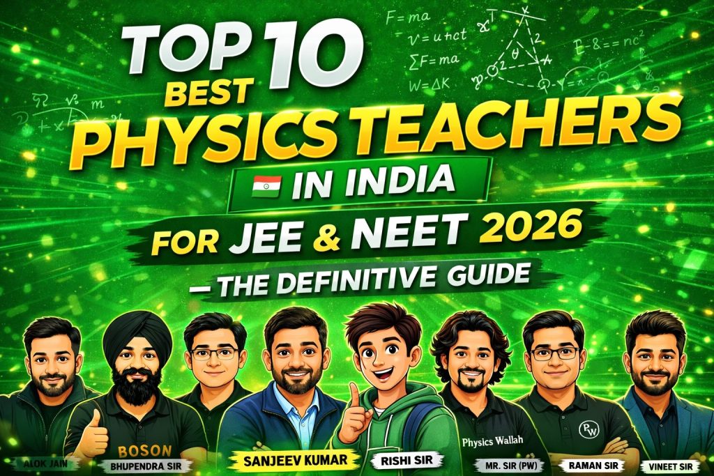 Top 10 Best Physics Teachers in India for JEE & NEET 2026 — The Definitive Guide