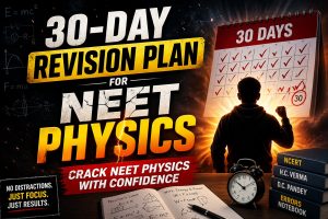 30-Day Revision Plan for NEET Physics - Crack NEET Physics with Confidence